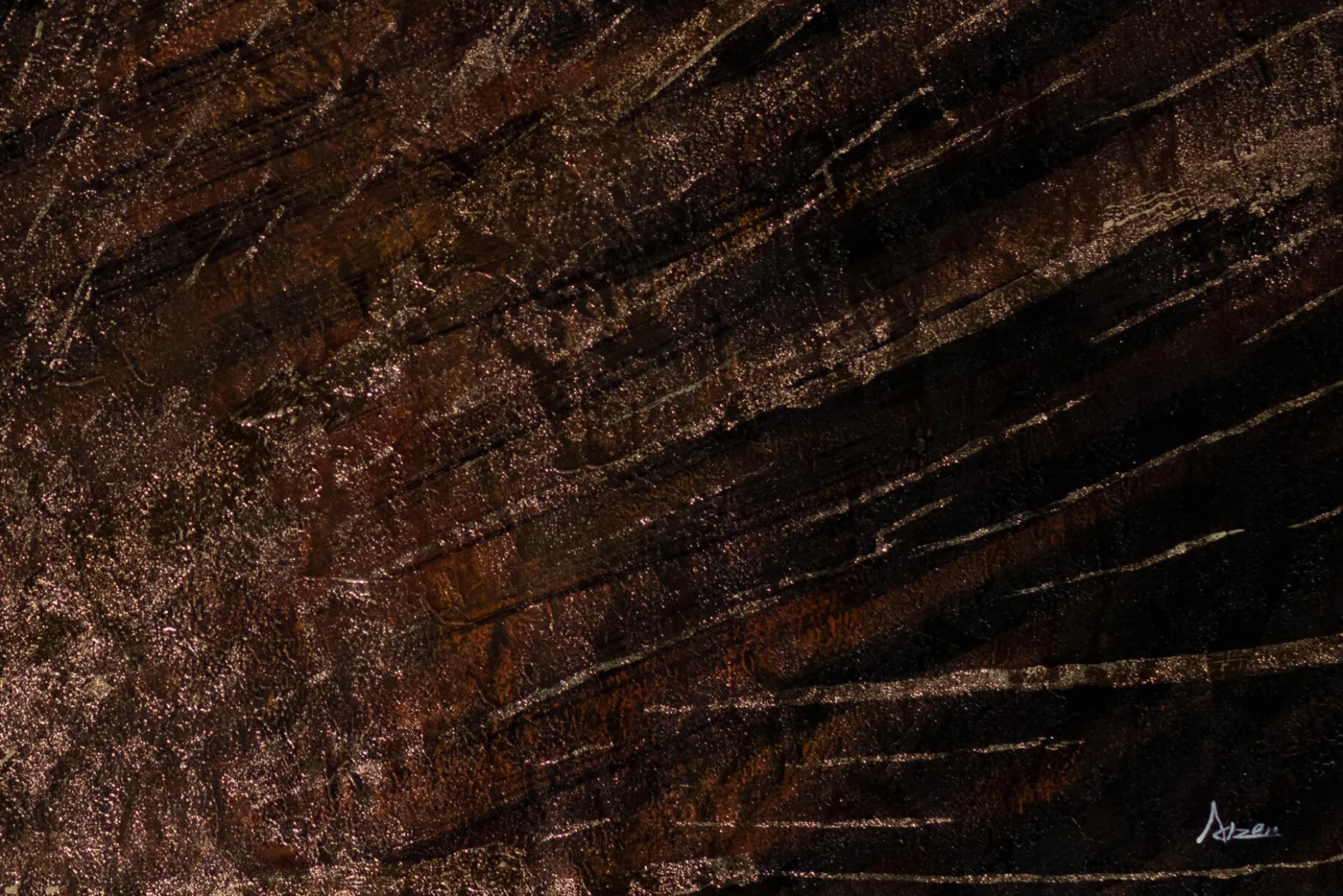 XXL Öl Gemälde 'Energetic Power' | Handgemaltes Unikat