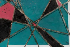 XXL Öl Gemälde 'Entfernte Dimension' | Handgemaltes Unikat