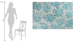 XXL Öl Gemälde 'Erstarrte Juwelen' | Handgemaltes Unikat