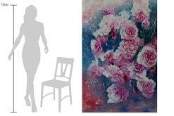XXL Öl Gemälde 'Ethereal Allure' | Handgemaltes Unikat