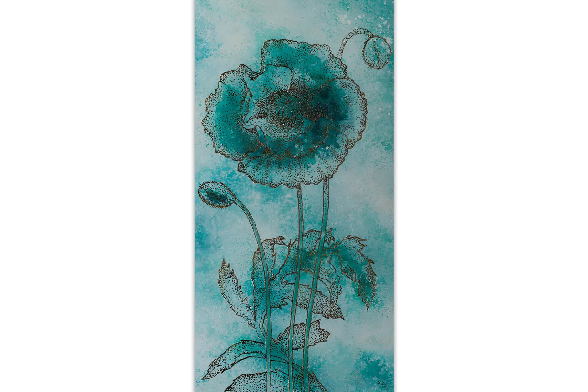 XXL Öl Gemälde 'Ethereal Blossom' | Handgemaltes Unikat