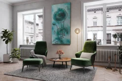 XXL Öl Gemälde 'Ethereal Blossom' | Handgemaltes Unikat