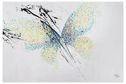 XXL Öl Gemälde 'Ethereal Butterfly' | Handgemaltes Unikat