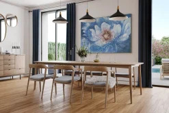 XXL Öl Gemälde 'Evanescent Flower' | Handgemaltes Unikat