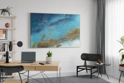 XXL Öl Gemälde 'Everything is Connected' | Handgemaltes Unikat