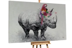 XXL Öl Gemälde 'Exotic Harmony' | Handgemaltes Unikat