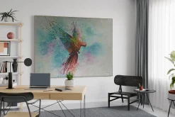 XXL Öl Gemälde 'Explosion der Farben' | Handgemaltes Unikat