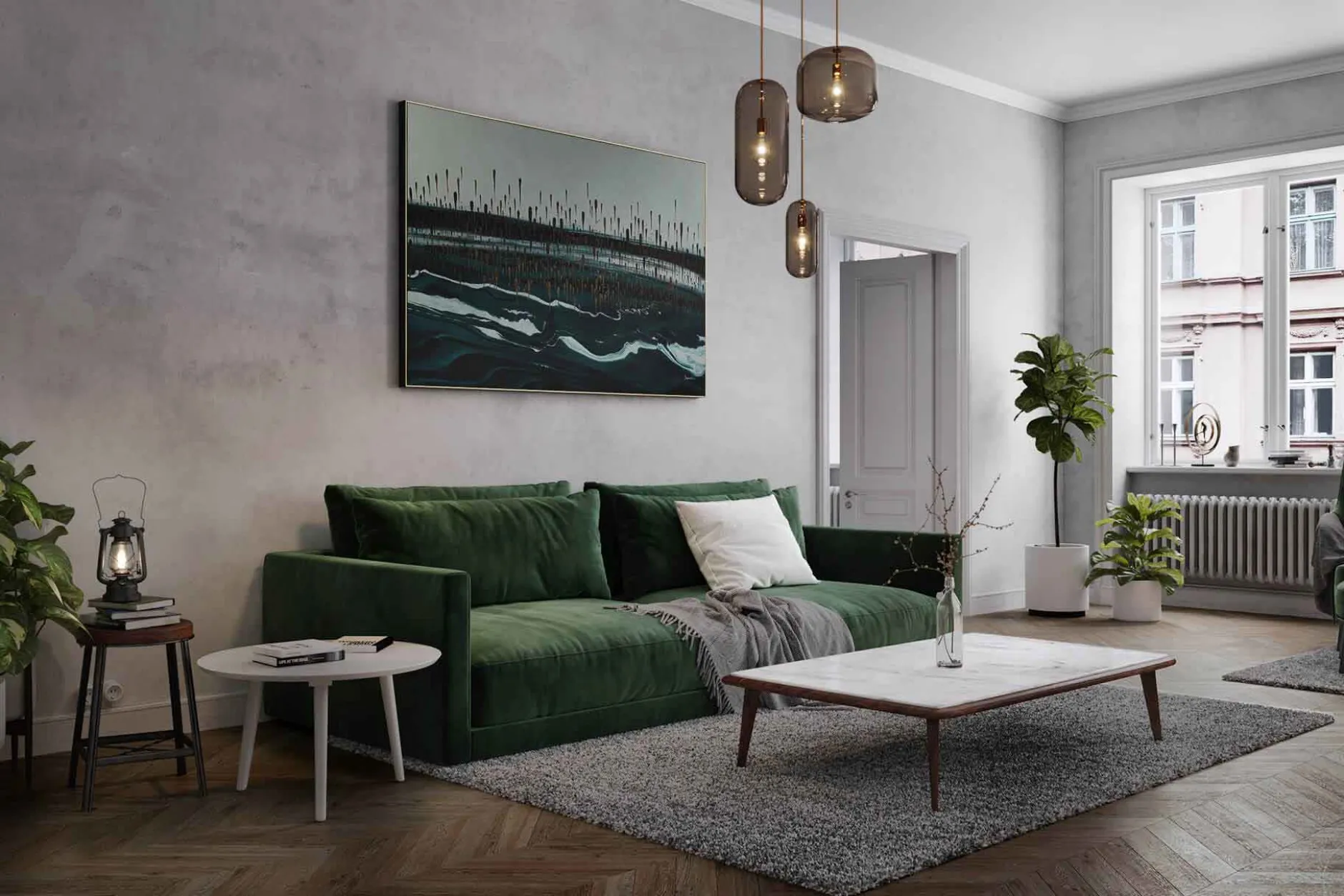 XXL Öl Gemälde 'Exquisite Moments' | Handgemaltes Unikat