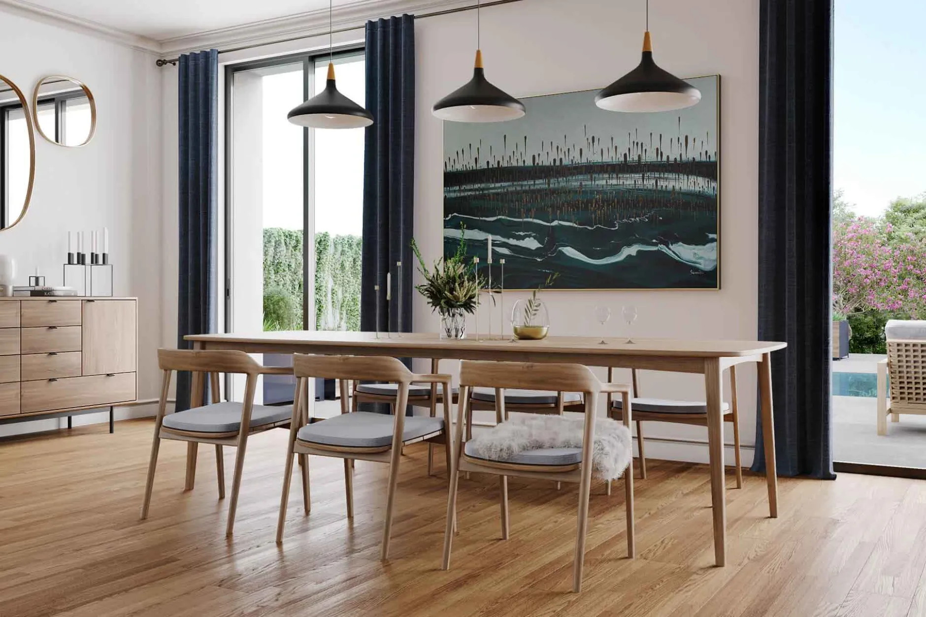 XXL Öl Gemälde 'Exquisite Moments' | Handgemaltes Unikat
