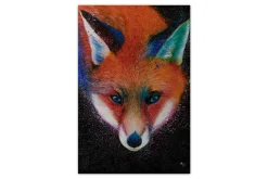 XXL Öl Gemälde 'Fabel vom Fuchs' | Handgemaltes Unikat