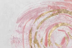 XXL Öl Gemälde 'Faint Rose' | Handgemaltes Unikat