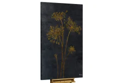 XXL Öl Gemälde 'Fall Dandelion' | Handgemaltes Unikat