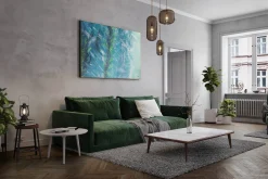 XXL Öl Gemälde 'Farben des Meeres' | Handgemaltes Unikat