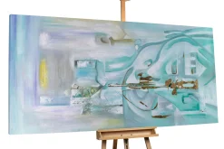 XXL Öl Gemälde 'Farbenmärchen' | Handgemaltes Unikat