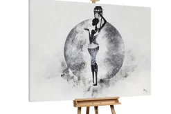 XXL Öl Gemälde 'Feminine Beauty' | Handgemaltes Unikat