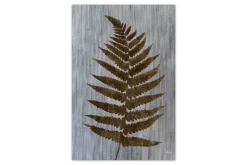 XXL Öl Gemälde 'Fern Herbarium' | Handgemaltes Unikat