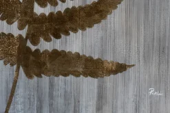XXL Öl Gemälde 'Fern Herbarium' | Handgemaltes Unikat