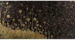 XXL Öl Gemälde 'Field of Golden Wishes' | Handgemaltes Unikat