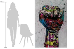 XXL Öl Gemälde 'Find Your Strength' | Handgemaltes Unikat