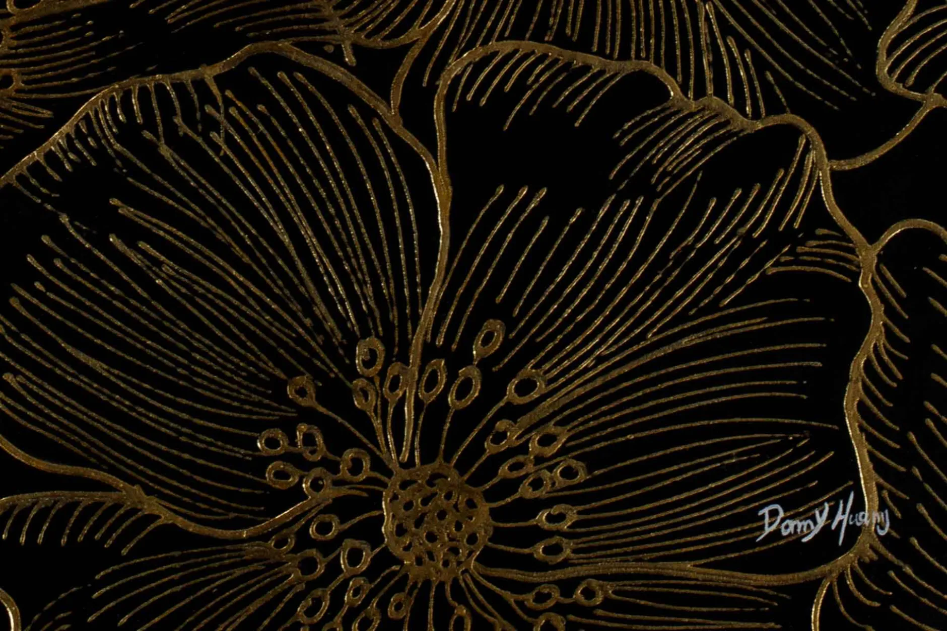 XXL Öl Gemälde 'Flora Consciousness' | Handgemaltes Unikat