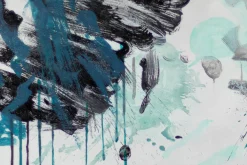 XXL Öl Gemälde 'Floral Aquarelle' | Handgemaltes Unikat