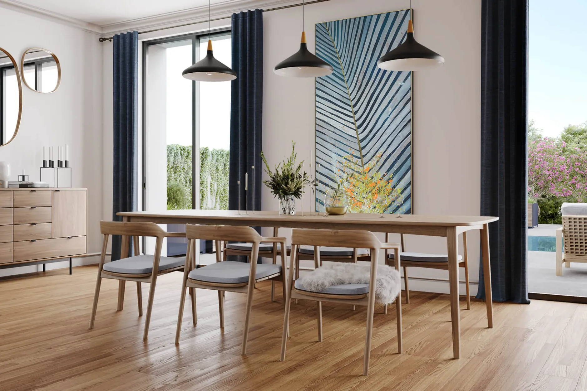 XXL Öl Gemälde 'Flou Artistique' | Handgemaltes Unikat