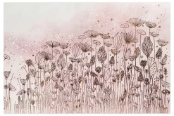 XXL Öl Gemälde 'Flower Galaxy' | Handgemaltes Unikat