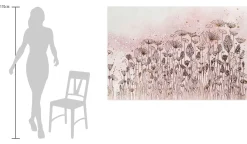 XXL Öl Gemälde 'Flower Galaxy' | Handgemaltes Unikat