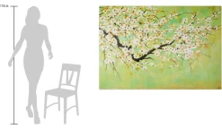 XXL Öl Gemälde 'Flowering Limbs' | Handgemaltes Unikat