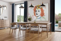 XXL Öl Gemälde 'Flowers for Marilyn' | Handgemaltes Unikat