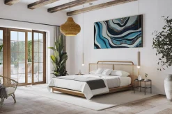 XXL Öl Gemälde 'Flowing Marble' | Handgemaltes Unikat