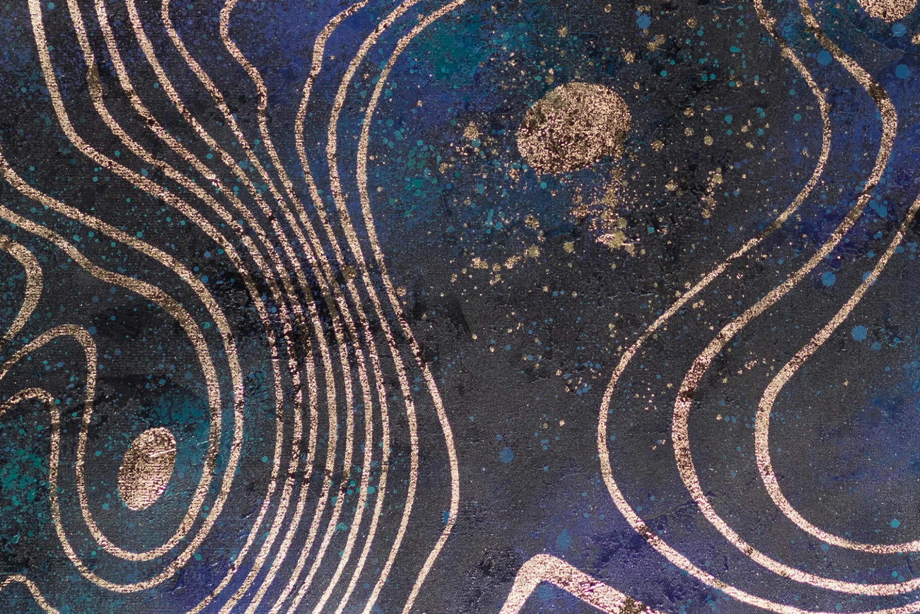 XXL Öl Gemälde 'Flowy Dream' | Handgemaltes Unikat