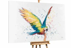 XXL Öl Gemälde 'Flying Colours' | Handgemaltes Unikat