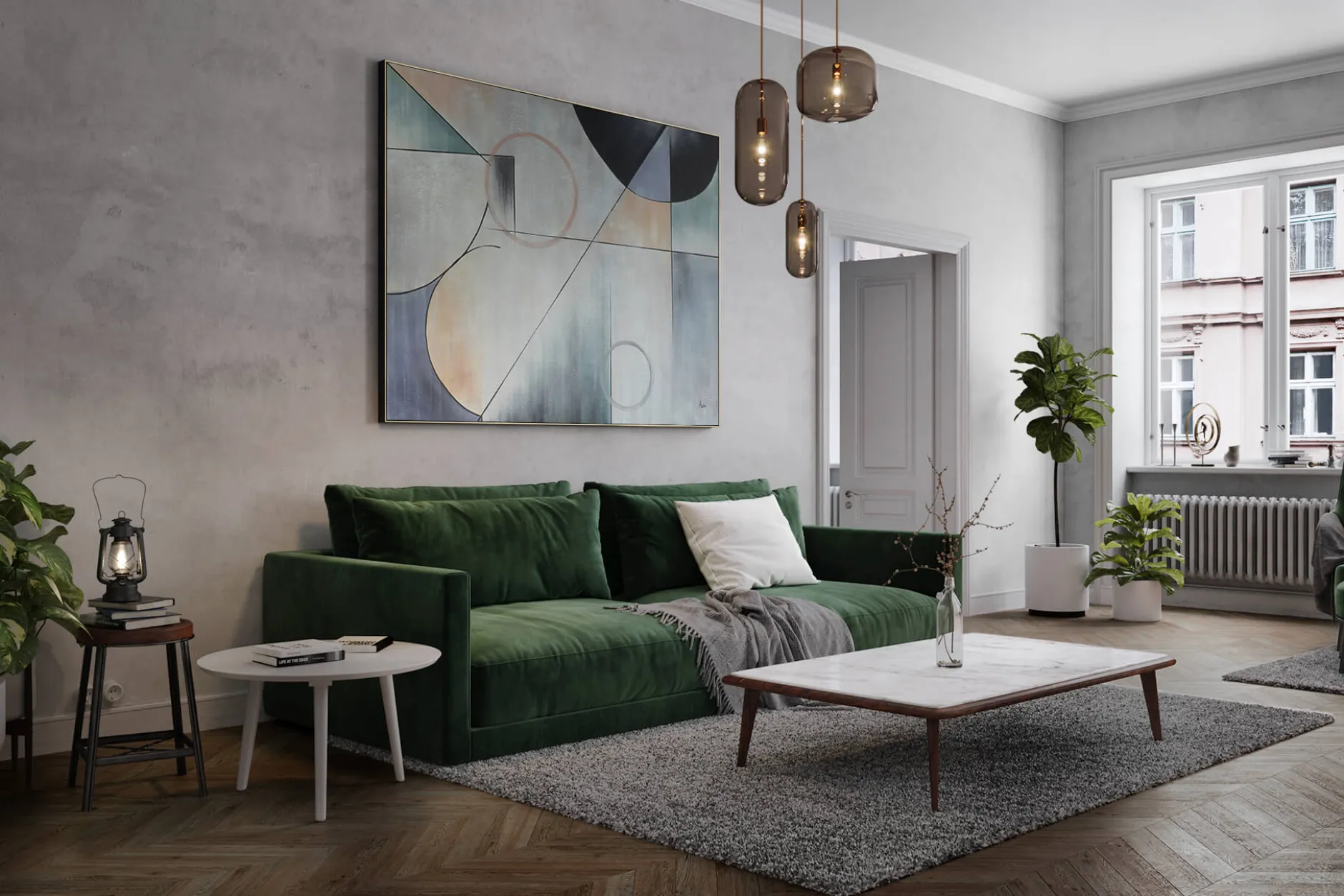 XXL Öl Gemälde 'Forever Connected' | Handgemaltes Unikat