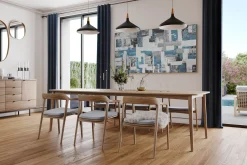 XXL Öl Gemälde 'Formation in Turquoise' | Handgemaltes Unikat