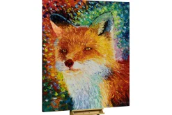 XXL Öl Gemälde 'Fox Fantasy' | Handgemaltes Unikat