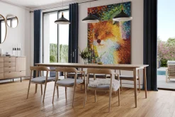 XXL Öl Gemälde 'Fox Fantasy' | Handgemaltes Unikat