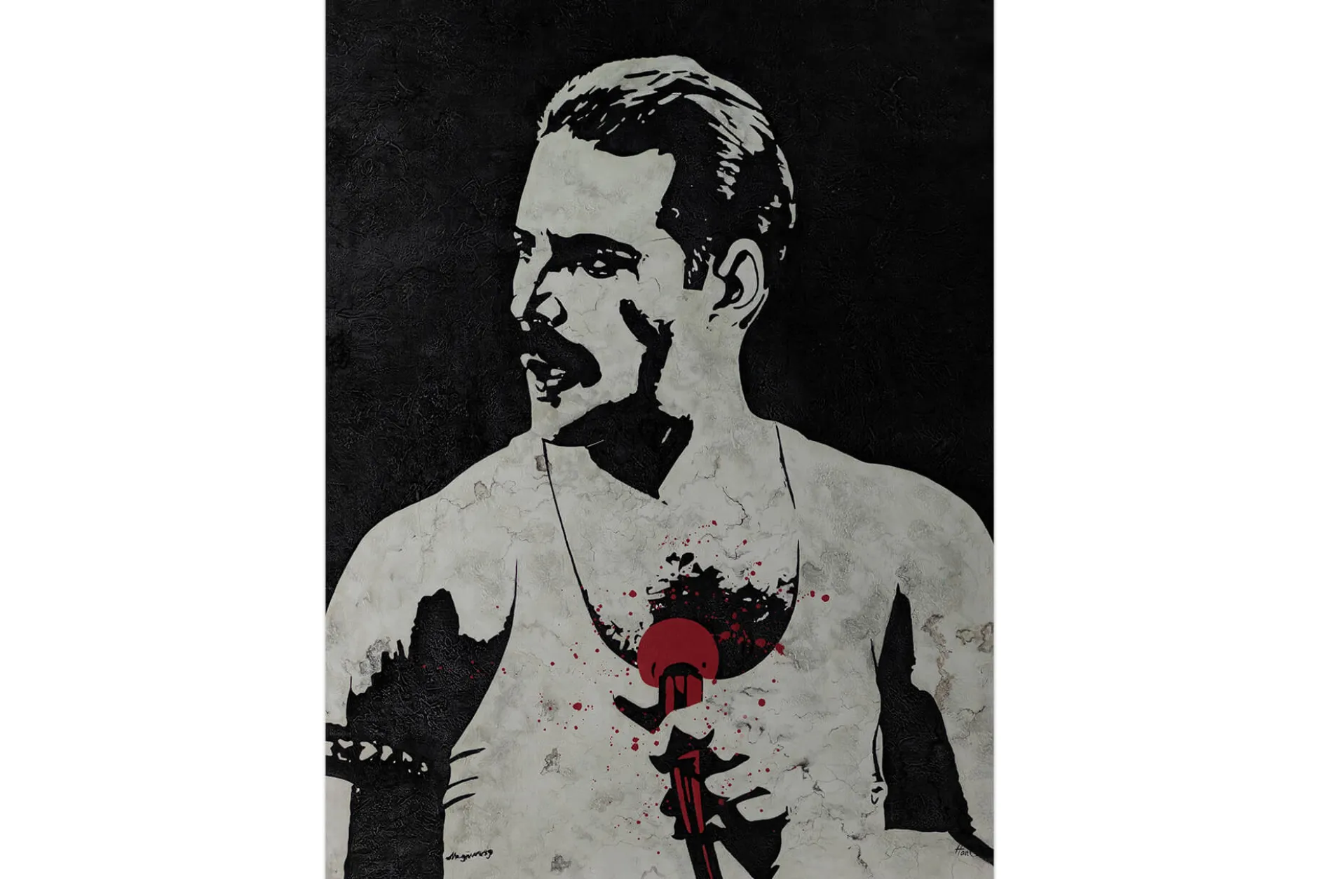 XXL Öl Gemälde 'Freddie's Legacy' | Handgemaltes Unikat