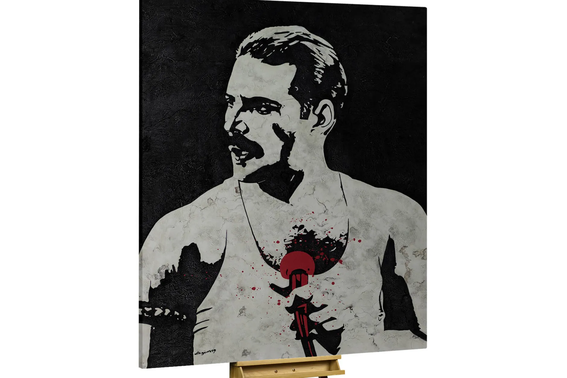 XXL Öl Gemälde 'Freddie's Legacy' | Handgemaltes Unikat