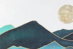 XXL Öl Gemälde 'Free Dessert Sun' | Handgemaltes Unikat