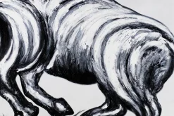 XXL Öl Gemälde 'Furchtlos' | Handgemaltes Unikat