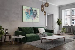XXL Öl Gemälde 'Gefühlskarussell' | Handgemaltes Unikat