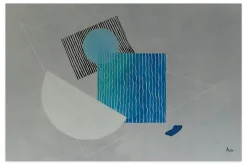 XXL Öl Gemälde 'Geometric Composition' | Handgemaltes Unikat