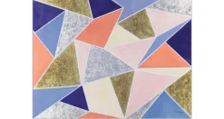 XXL Öl Gemälde 'Geometric Spaces' | Handgemaltes Unikat