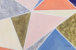 XXL Öl Gemälde 'Geometric Spaces' | Handgemaltes Unikat