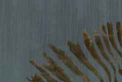 XXL Öl Gemälde 'Gestreift von Gold' | Handgemaltes Unikat