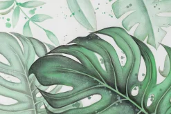 XXL Öl Gemälde 'Glanzvolle Monstera' | Handgemaltes Unikat