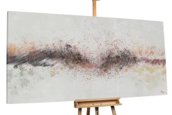 XXL Öl Gemälde 'Glühender Horizont' | Handgemaltes Unikat