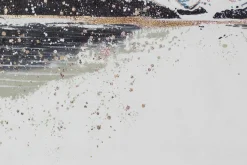 XXL Öl Gemälde 'Goldbedeckte Berge' | Handgemaltes Unikat