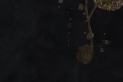 XXL Öl Gemälde 'Goldblatt' | Handgemaltes Unikat